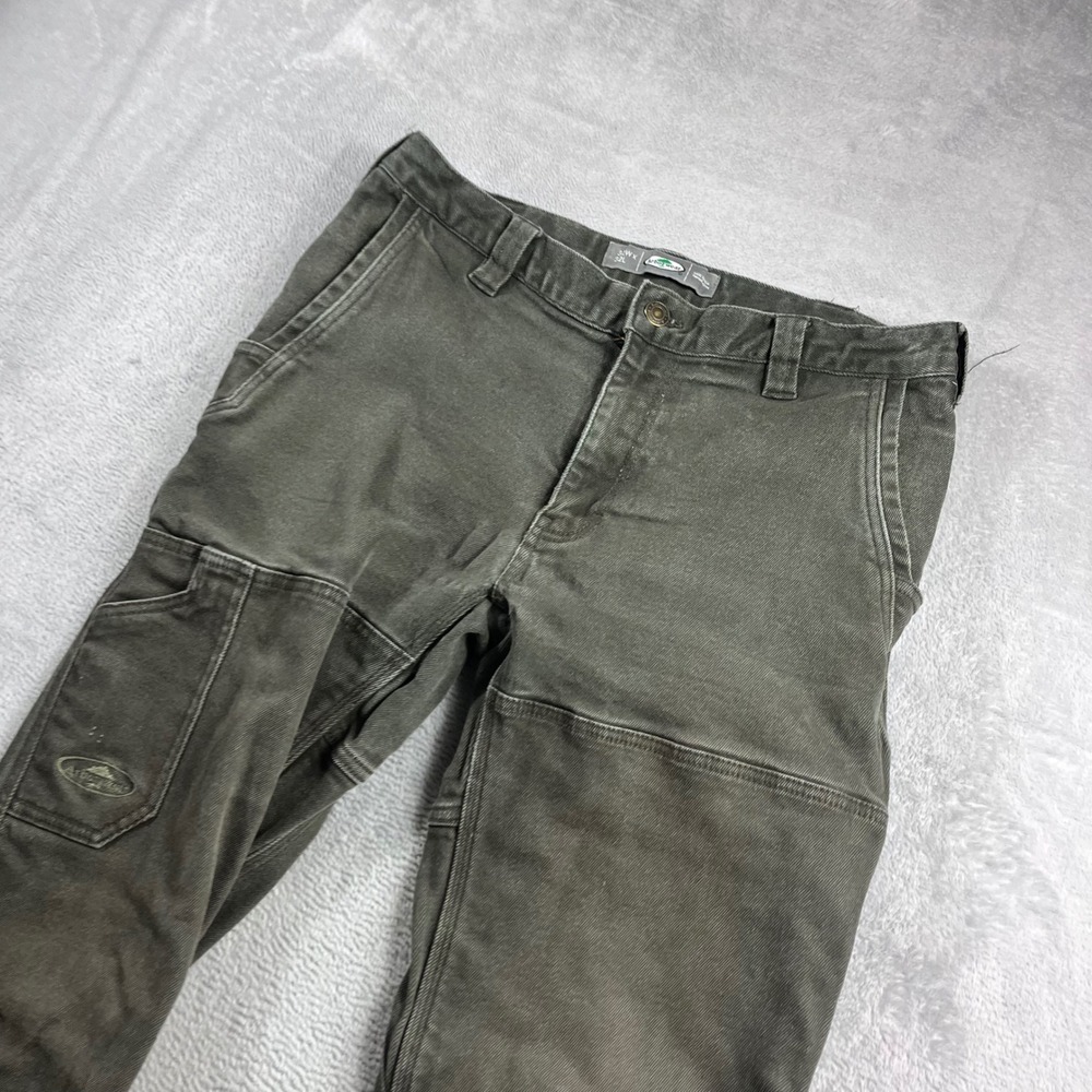 Arborwear Cedar Flex Pants Mens 32x32 Gray Canvas Work Utility Trousers 102225 - Picture 2 of 11